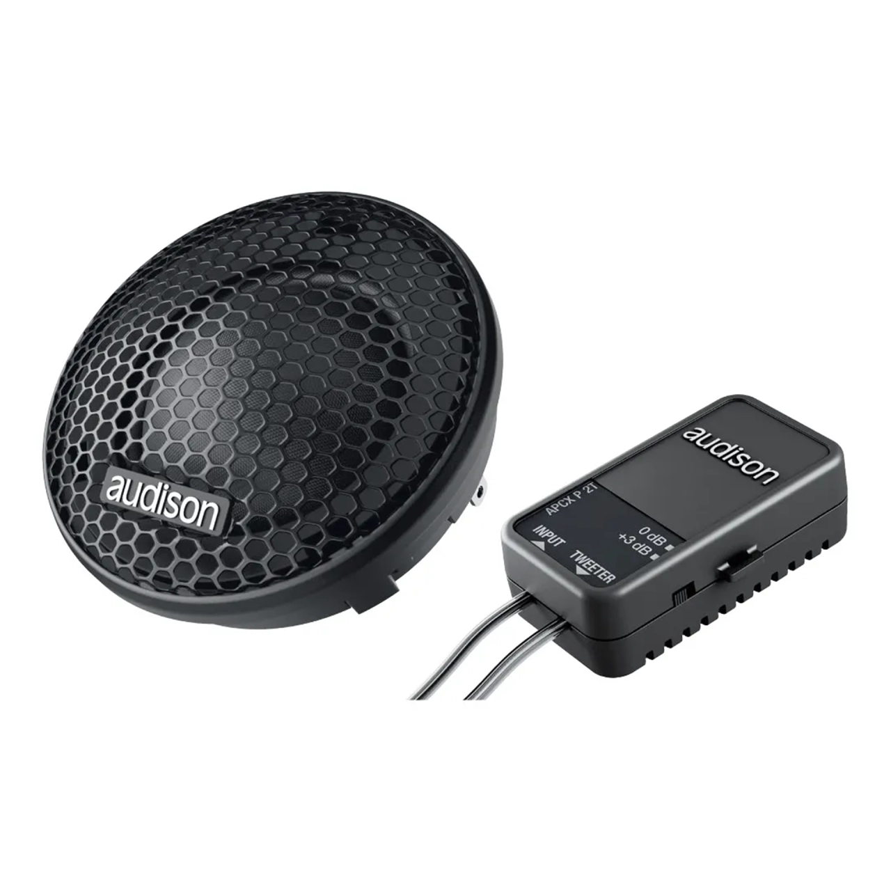 Difuzoare auto - Tweeter auto Audison Prima AP 1P set componente, 29mm, 150W, 8Ω, set 2 tweetere + 2 crossovere