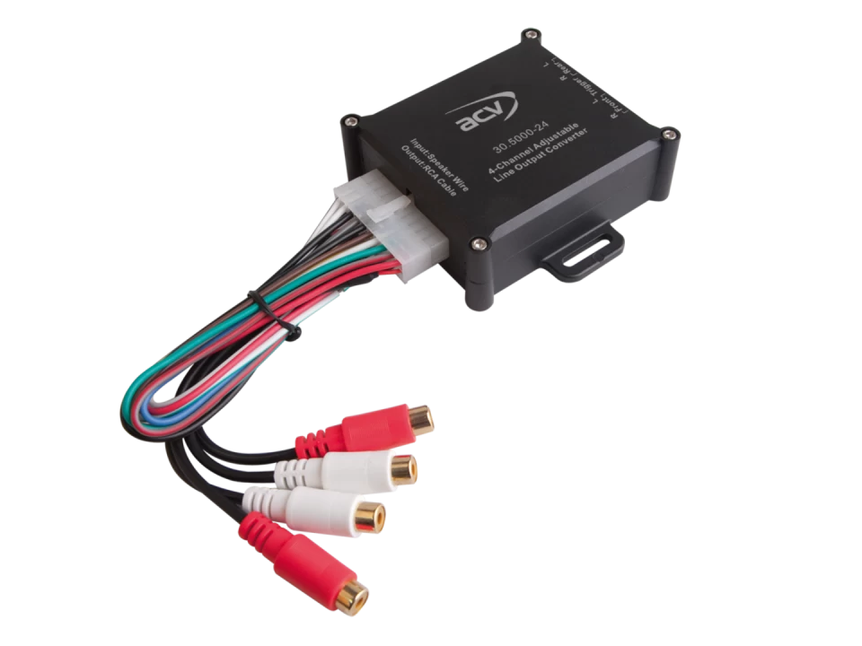 Adaptor High-Low Premium ACV 30.5000-24, 4 Canale 150W RMS