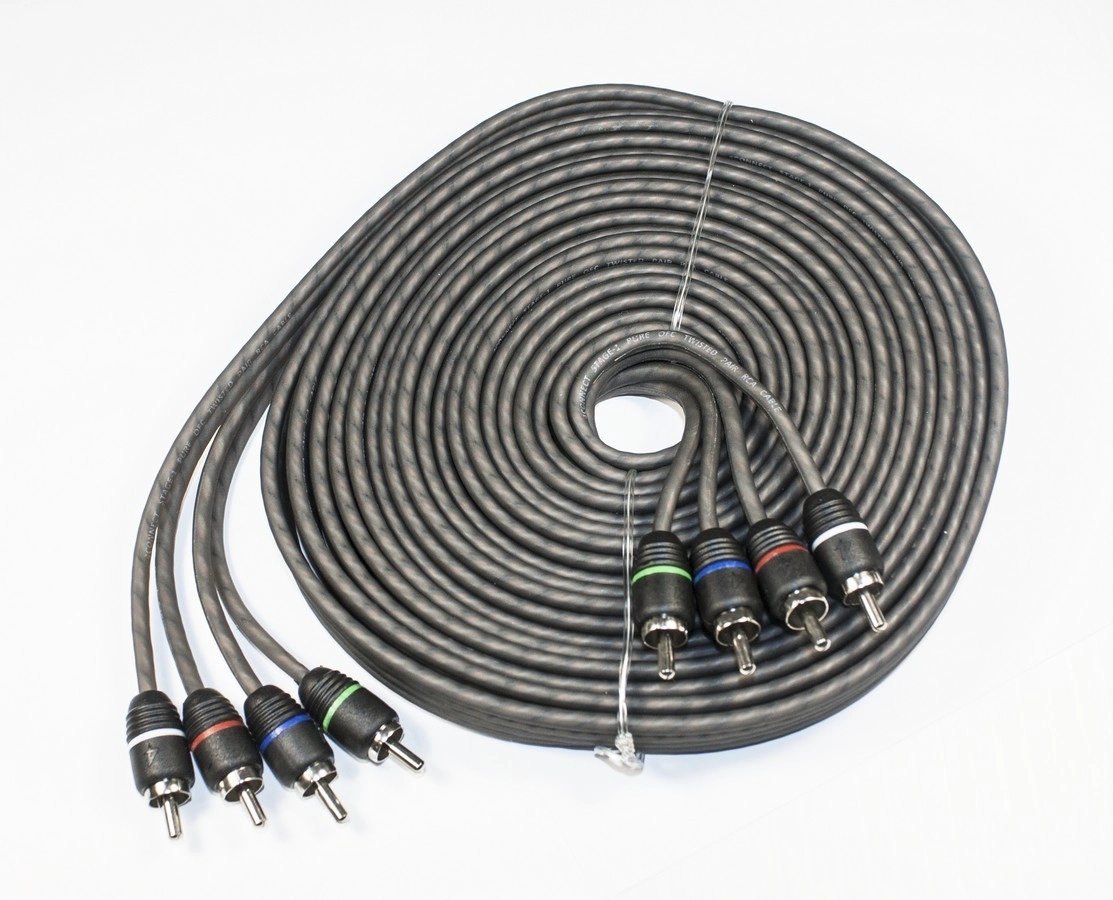 Cablu RCA Four Connect, 4-800156, Stage 1, 5.5 METRI, 4 canale
