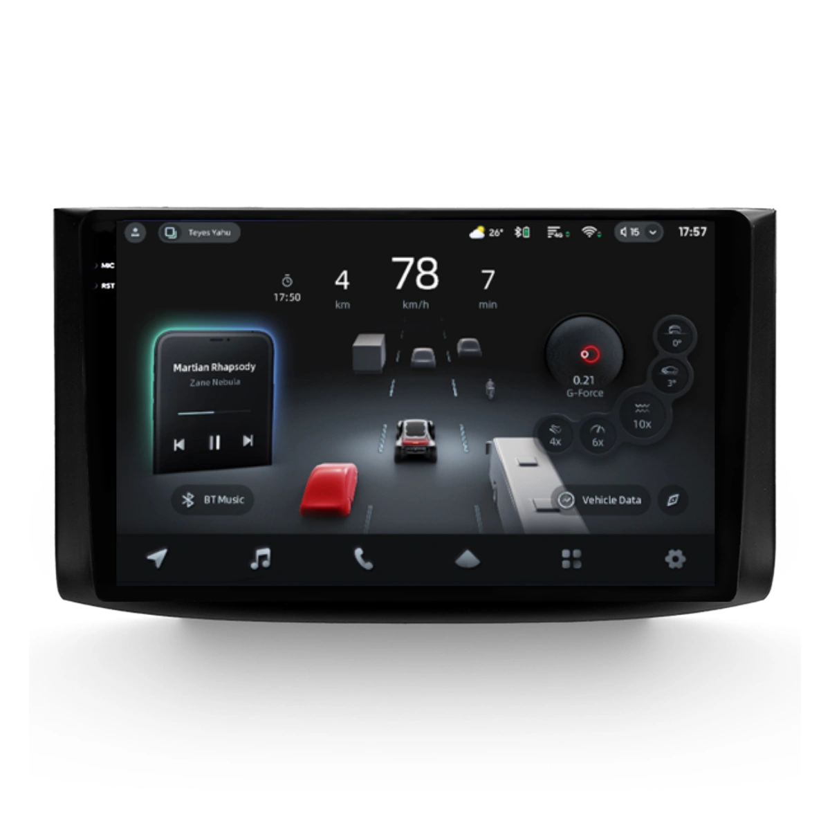 Navigatie Auto cu Asistenta AI Teyes CC4 PRO Chevrolet Aveo T250 2006-2012 8+128GB 9.5" QLED, Android 13, 5G, 7.1 DSP, CarPlay - imagine 2