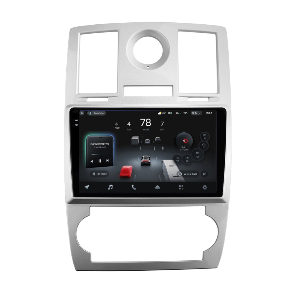 Navigatie Auto cu Asistenta AI Teyes CC4 PRO Chrysler 300C 2004-2011 8+128GB 9.5" QLED, Android 13, 5G, 7.1 DSP, CarPlay - imagine 2