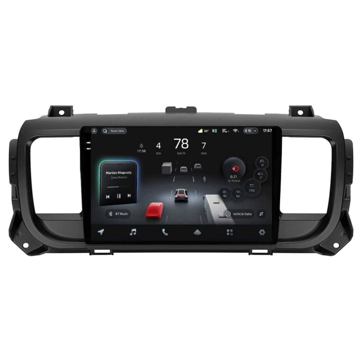 Navigatie Auto cu Asistenta AI Teyes CC4 PRO Citroen Jumpy 2016-2023 8+128GB 9.5" QLED, Android 13, 5G, 7.1 DSP, CarPlay - imagine 2