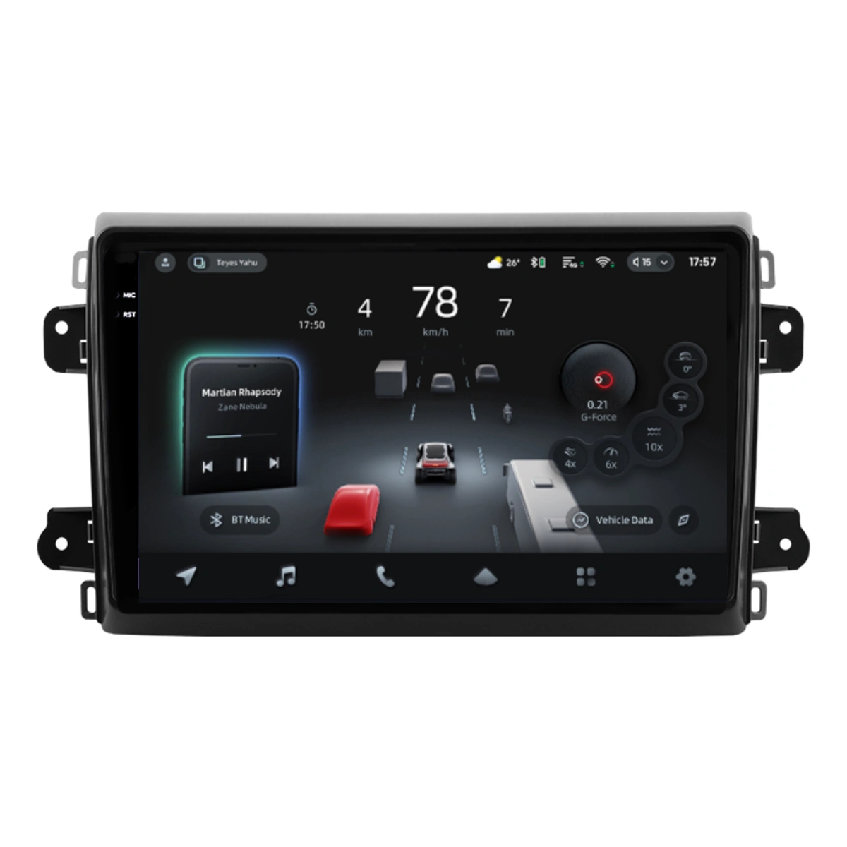 Navigatie Auto cu Asistenta AI Teyes CC4 PRO Fiat Ducato 2022-2023 8+128GB 9.5" QLED, Android 13, 5G, 7.1 DSP, CarPlay - imagine 2