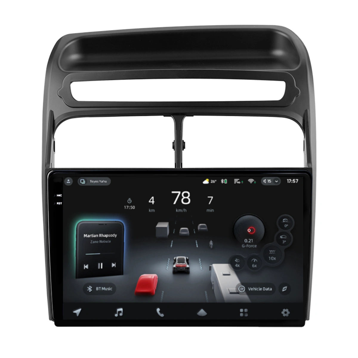 Navigatie Auto cu Asistenta AI Teyes CC4 PRO Fiat Linea 2006-2012 8+128GB 9.5" QLED, Android 13, 5G, 7.1 DSP, CarPlay - imagine 2