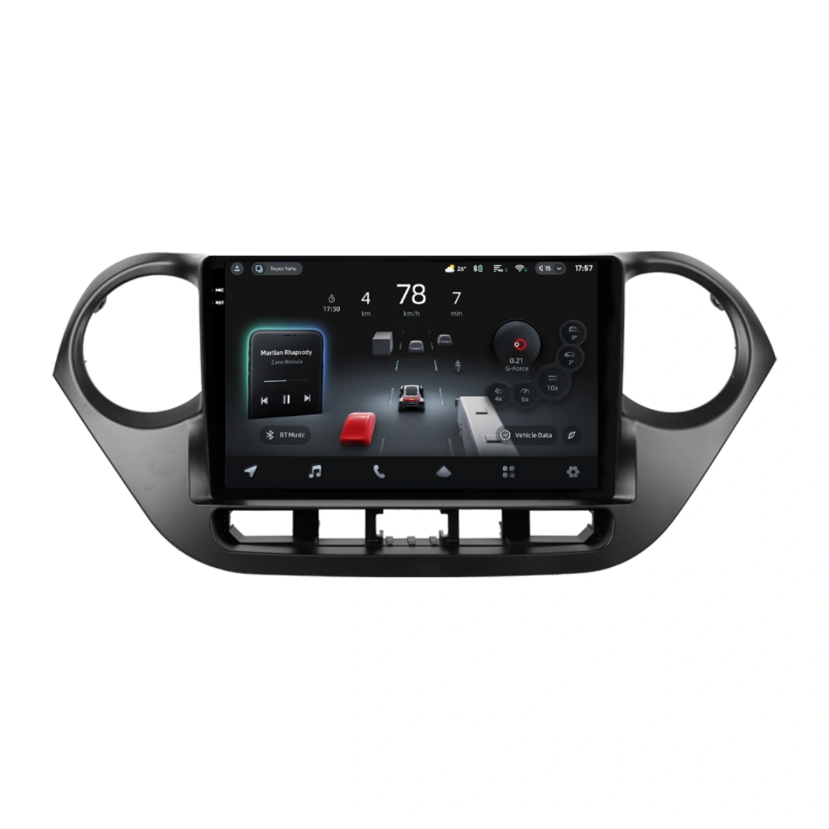 Navigatie Auto cu Asistenta AI Teyes CC4 PRO Hyundai i10 2013-2016 8+128GB 10.36   QLED, Android 13, 5G, 7.1 DSP, CarPlay