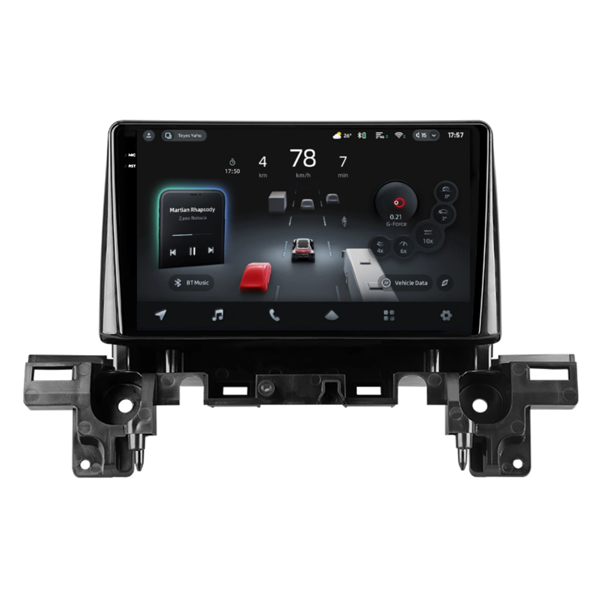 Navigatie Auto cu Asistenta AI Teyes CC4 PRO Mazda CX-5 2017-2023 8+128GB 9.5" QLED, Android 13, 5G, 7.1 DSP, CarPlay - imagine 2