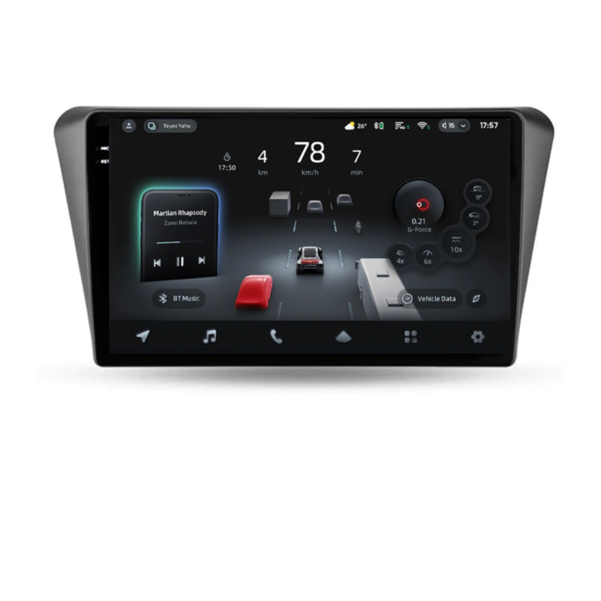 Navigatie Auto cu Asistenta AI Teyes CC4 PRO Peugeot 408 2014-2018 8+128GB 10.36" QLED, Android 13, 5G, 7.1 DSP, CarPlay - imagine 2