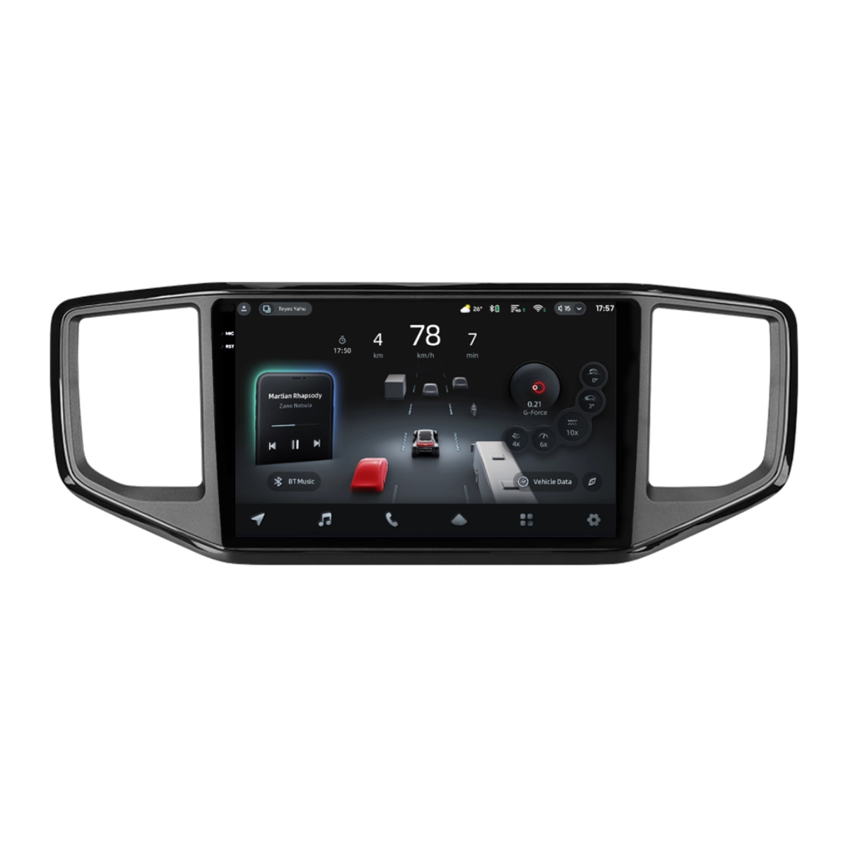 Navigatie Auto cu Asistenta AI Teyes CC4 PRO Volkswagen Amarok 2016-2020 8+128GB 9.5" QLED, Android 13, 5G, 7.1 DSP, CarPlay - imagine 2