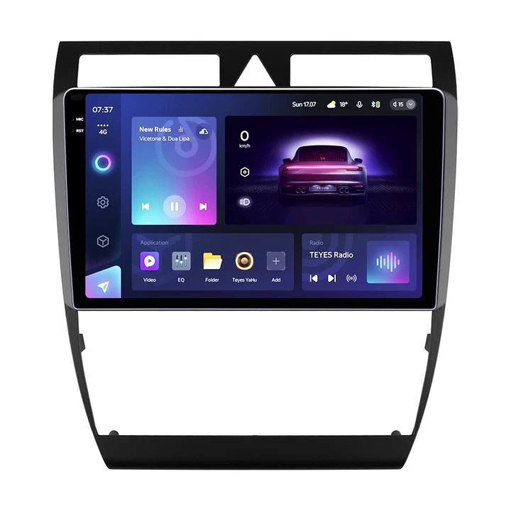 Navigatie Auto Teyes CC3 2K 360  Audi A6 C5 1997-2004 6+128GB 9.5   QLED Octa-core 2Ghz, Android 4G Bluetooth 5.1 DSP