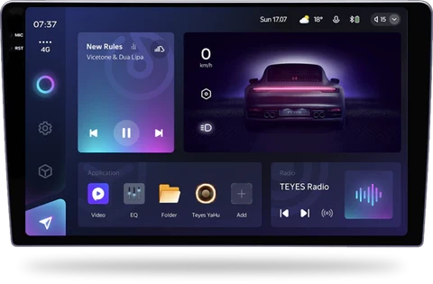 Navigatie Auto Teyes CC3 2K 4+32GB 10.36   QLED Octa-core 2Ghz Android 4G Bluetooth 5.1 DSP