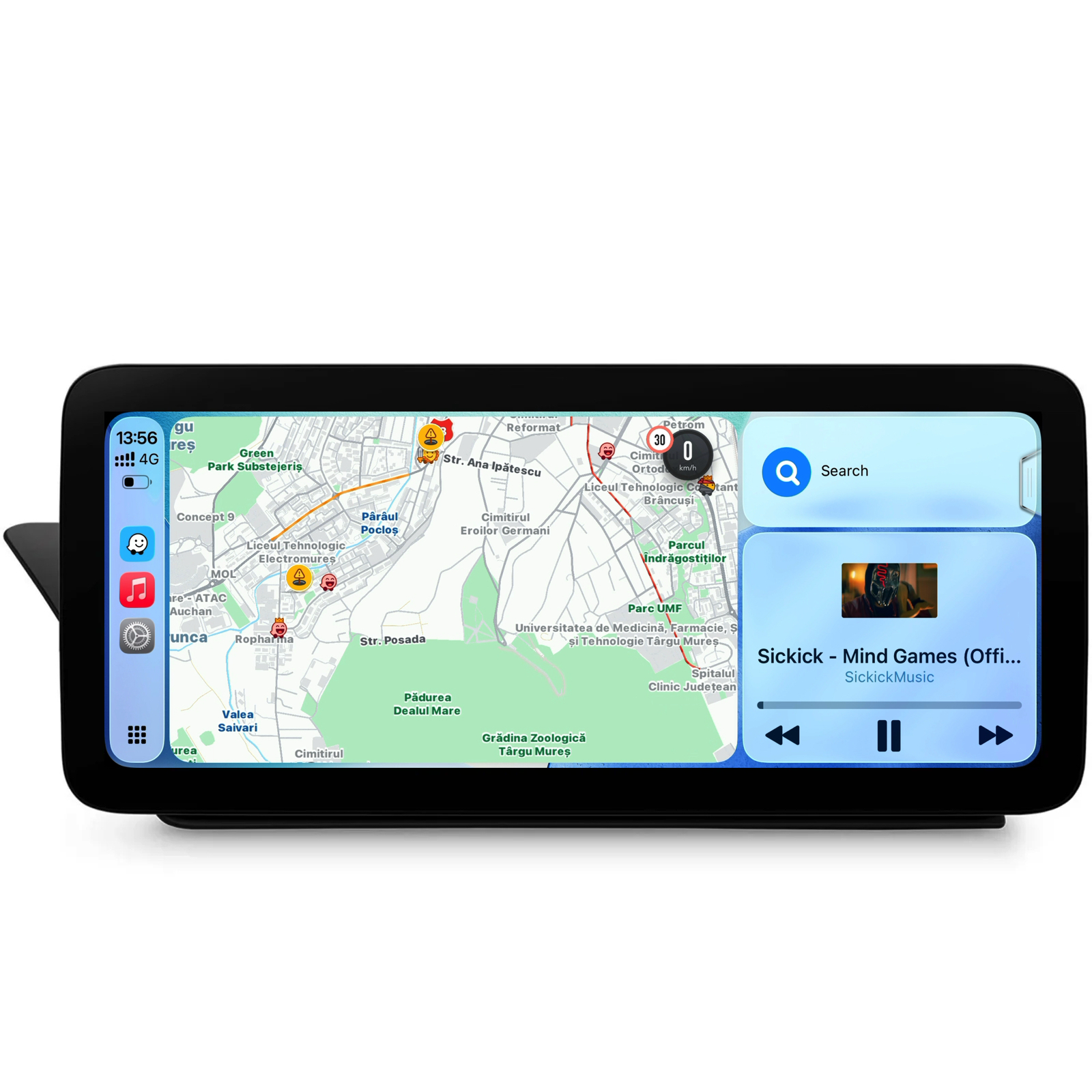 Navigatie Dedicata Audi A4 A5 (2009-2016), 12.3 Inch, 4Gb Ram, 64Gb stocare, Carplay Multimedia - Cu MMI