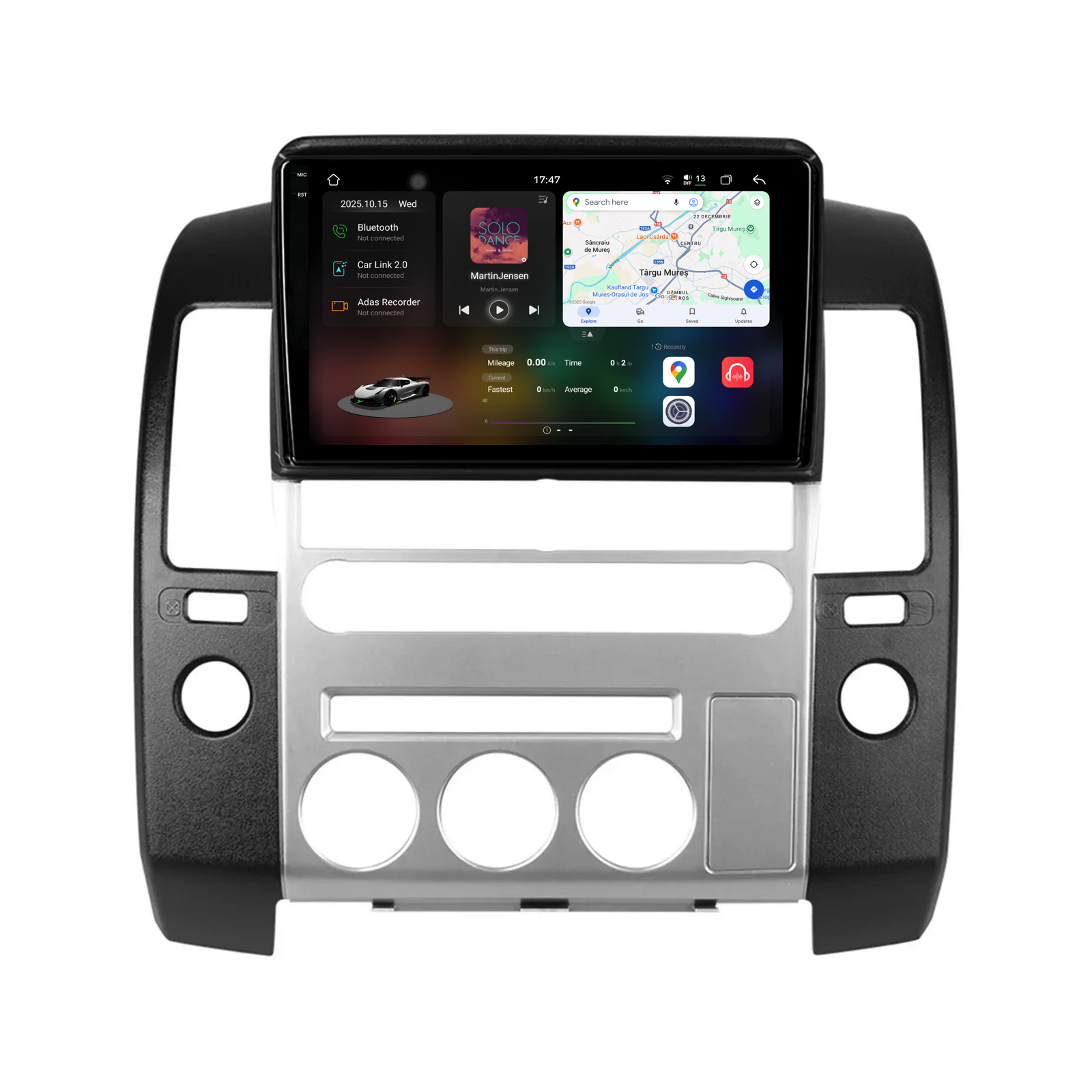 Navigatie Dedicata Nissan Navara   Pathfinder (2004-2014), 2K, 12Gb Ram, 256Gb Stocare, Carplay