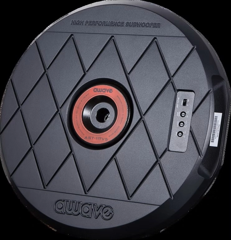 Subwoofer auto activ Awave AST 11 TV6, 360mm, 500W RMS