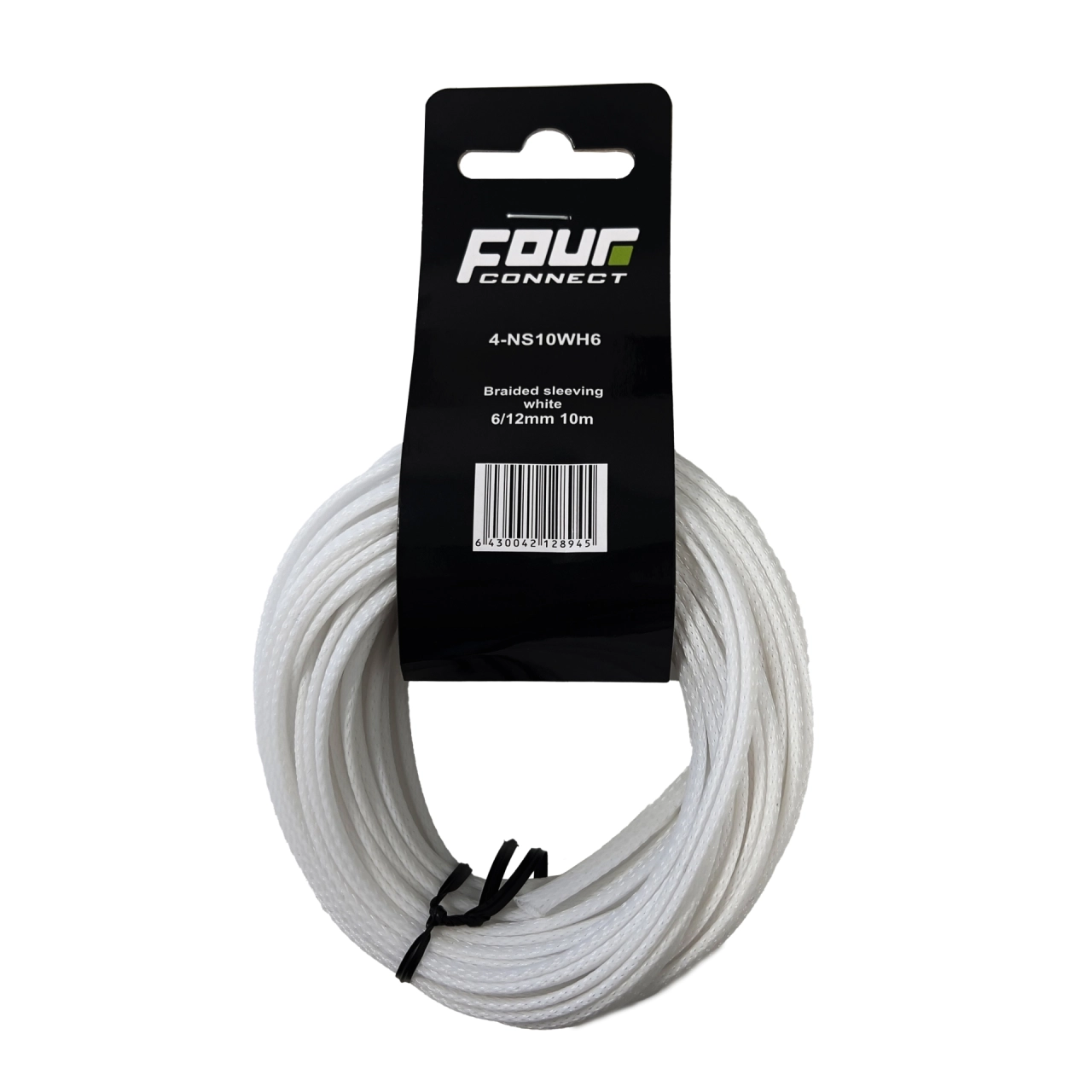 Tresa Cablu FOUR Connect 4-NS10WH6, 10 M, Alb, 6 12 mm