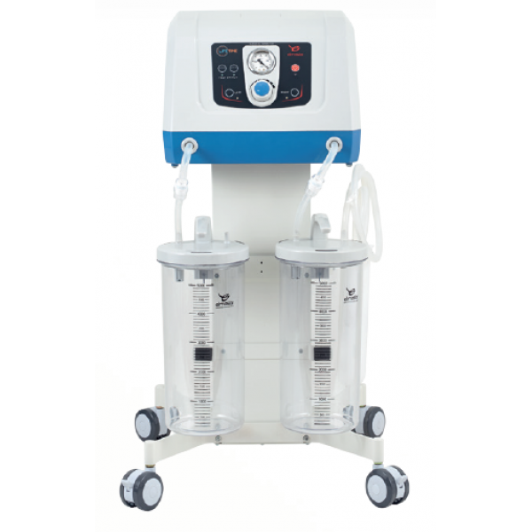 Aspirator chirurgical 90L/min cu 2 borcane de secretie de 5L [3]
