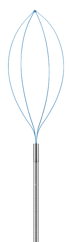 Coșuleț de extracție fără vârf pentru bronhoscopie din nitinol 1.8x1000 mm, deschidere 10 mm - unică folosință [2]