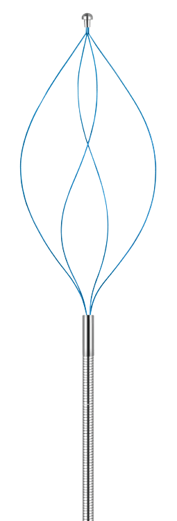 Coșuleț de extracție spiralat pentru bronhoscopie din nitinol 1.8x1000 mm, deschidere 15 mm - unică folosință [2]