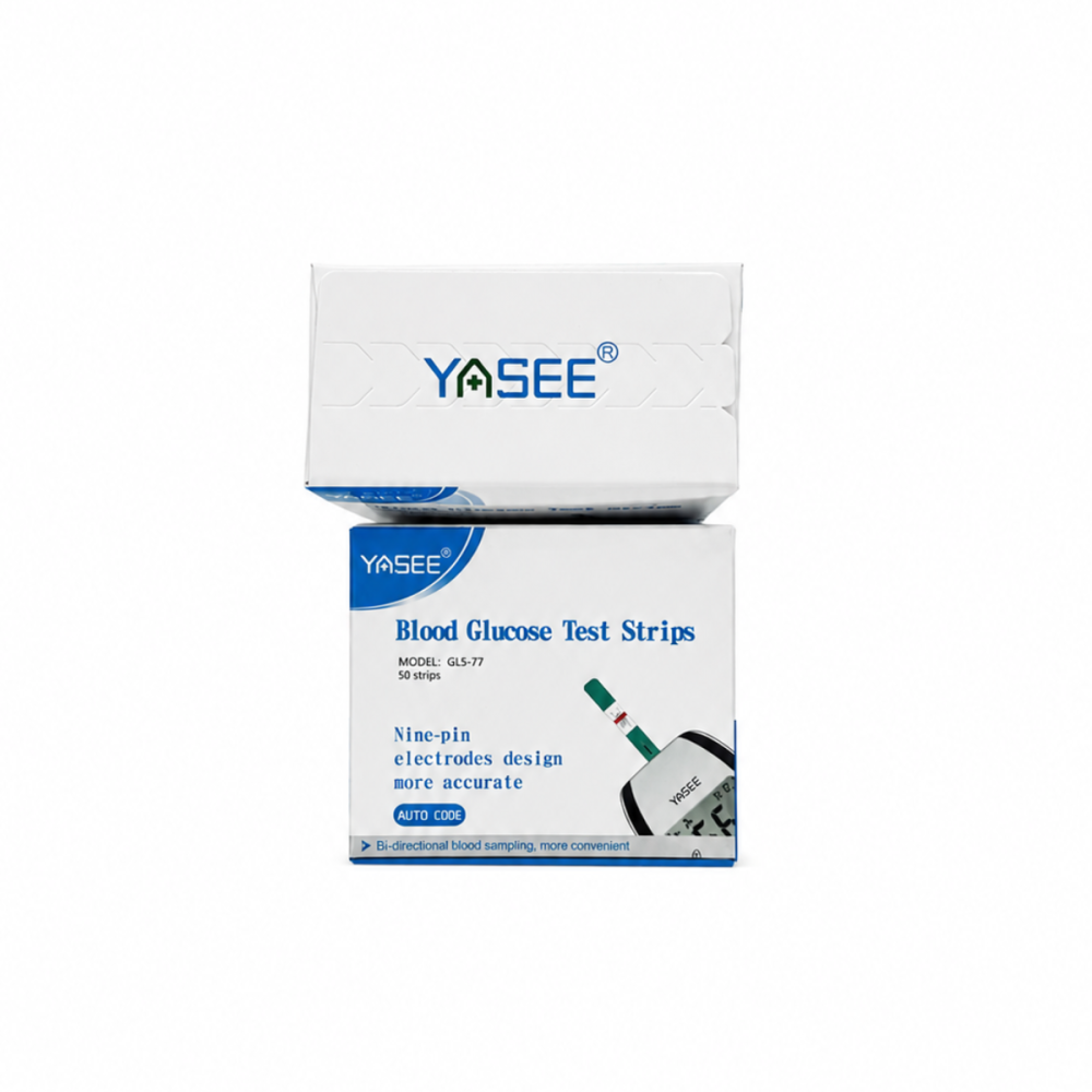 Pachet complet monitorizare glicemie YASEE GLM-77 cu 100 teste și 100 ace pen 32G x 4 mm [3]