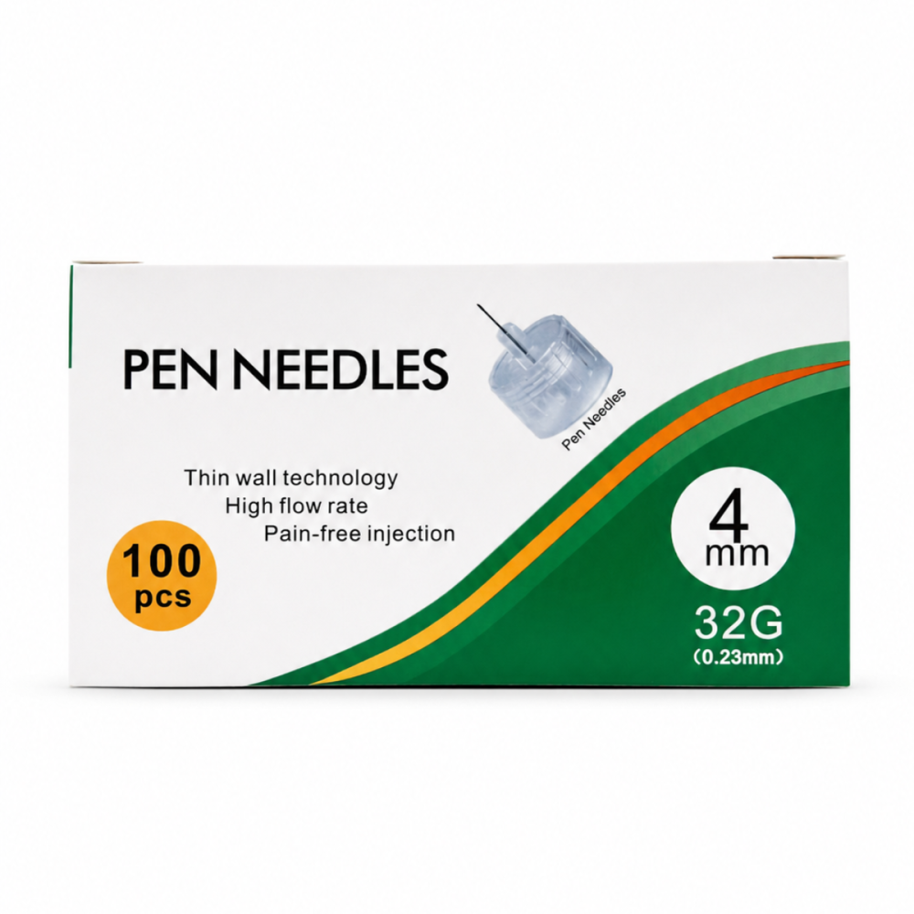 Pachet complet monitorizare glicemie YASEE GLM-77 cu 100 teste și 100 ace pen 32G x 4 mm [4]