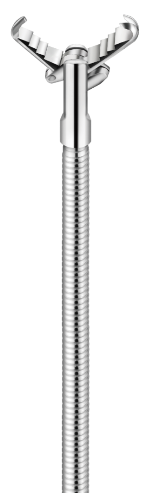 Pensă de extracție reutilizabilă cu dinți de șobolan și aligator pentru bronhoscopie 1.8x1000 mm, deschidere 5.5 mm [2]