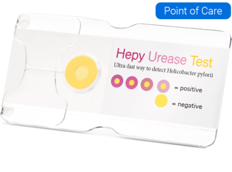 Test rapid la urează Hepy pentru depistarea Helicobacter Pylori din biopsie [1]