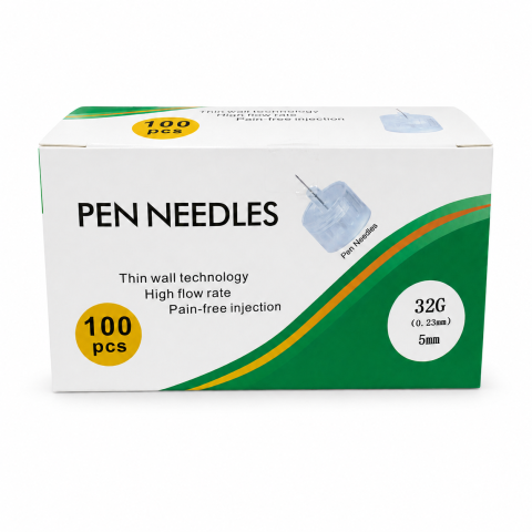 Diabet - Ace pen insulină 32G x 5 mm, 100 bucăți, sterile, unică folosință