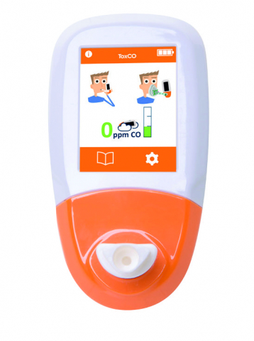 Analizor hidrogen din aerul expirat - Analizor ToxCo pentru diagnosticarea intoxicației cu monoxid de carbon din aerul expirat al pacientului și din mediul ambiant