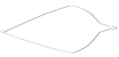 Accesorii endoscopie - Ansa ovala la rece cu conexiune HF 10mm 2.4mm x 2300 mm unica folosinta