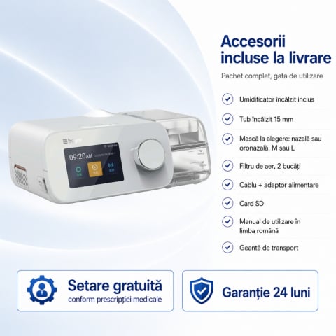 Auto-CPAP - Aparat Auto-CPAP pentru apnee in somn Heyer 20A Pro