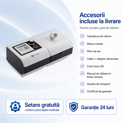 Aparate BiPAP - Aparat BiPAP DM26-25S pentru apneea in somn