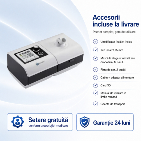 Aparate BiPAP - Aparat BiPAP DM26-25S pentru apneea in somn