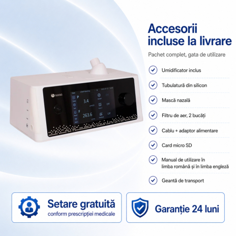Aparate tratament apnee in somn - Aparat CPAP DM28 pentru apnee in somn