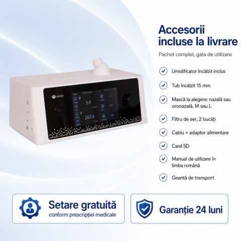 Aparate tratament apnee in somn - Aparat CPAP DM28 pentru apnee in somn