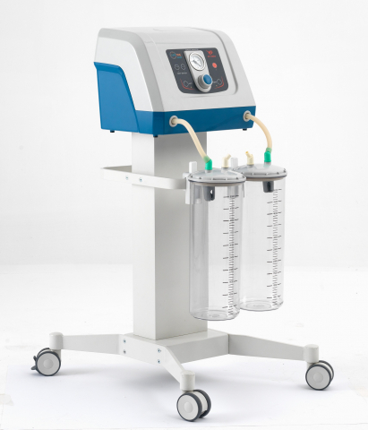 Aspiratoare chirurgicale si de secretii - Aspirator chirurgical 90L/min cu 2 borcane de secretie de 2L