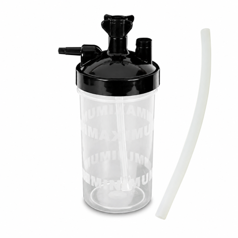 Filtre si alte accesorii pentru concentratoare de oxigen - Borcan barbotor pentru concentratoare de oxigen
