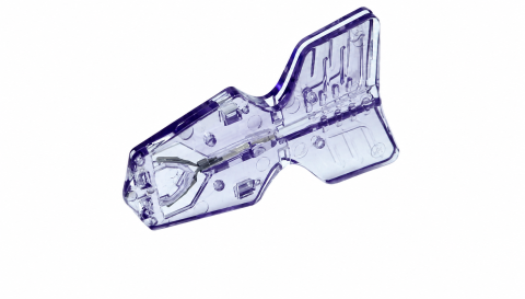 Gastroenterologie - Clip hemostatic de unica folosinta cu unghi  prindere de 135°