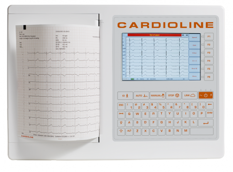 Electrocardiografe - Electrocardiograf 12 CANALE CARDIOLINE Italia