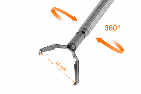 Hemoclipuri endoscopice - Hemoclip endoscopic preincarcat deschidere 13mm lungime 2300mm