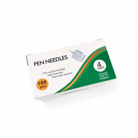 Pachet complet monitorizare glicemie YASEE GLM-77 cu 100 teste și 100 ace pen 32G x 4 mm [4]