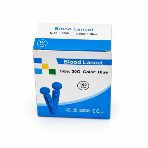Pachet complet monitorizare glicemie YASEE GLM-77 cu 100 teste și 100 ace pentru glicemie (lancete) [3]