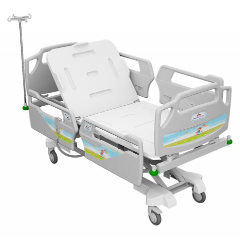 Paturi medicale - Pat pediatric electric cu 3 motoare HB08-S JUNIOR