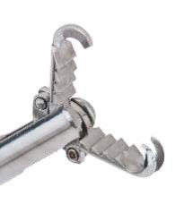 Accesorii endoscopie - Pensă de extracție reutilizabilă cu dinți de șobolan pentru bronhoscopie 1.8x1000 mm, deschidere 5.5 mm