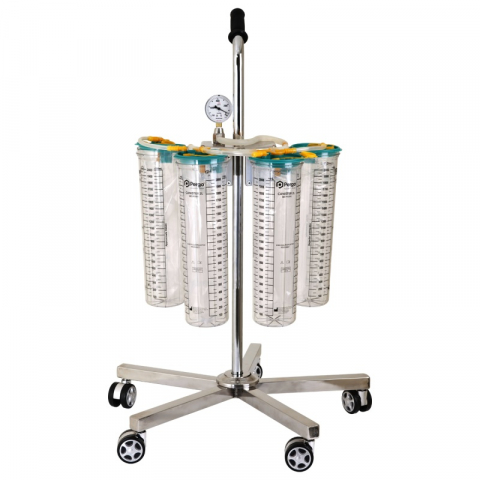 Vas colector pentru pungi de aspiratie secretii 1L [2]