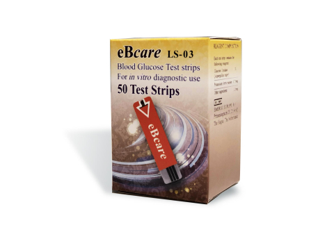 Dispozitive medicale - Teste glicemie eBcare 2 cutii x 50 buc cu transport gratuit