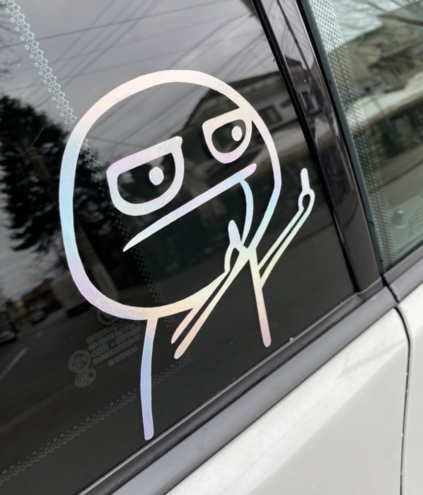 Sticker Fuck You Guy