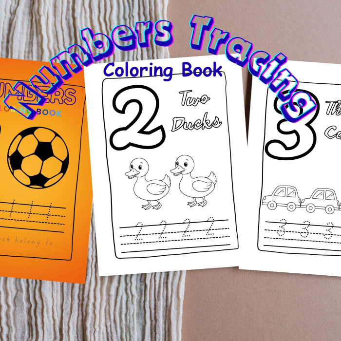 Carte Digitală de colorat educativă cu numere (Engleza) [4]