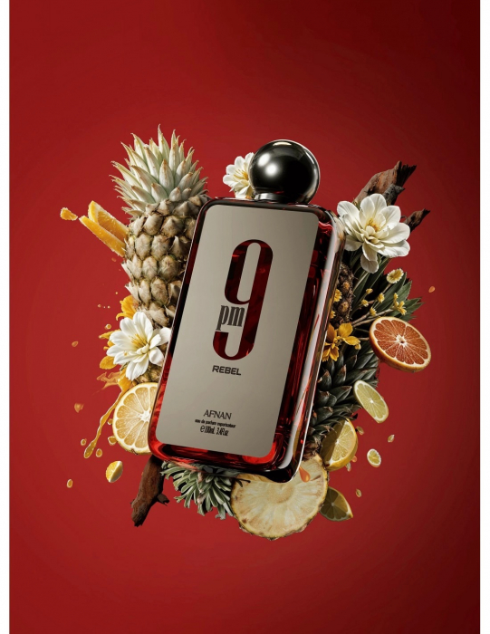 Afnan - 9 PM Rebel, unisex, apa de parfum, 100 ml [3]