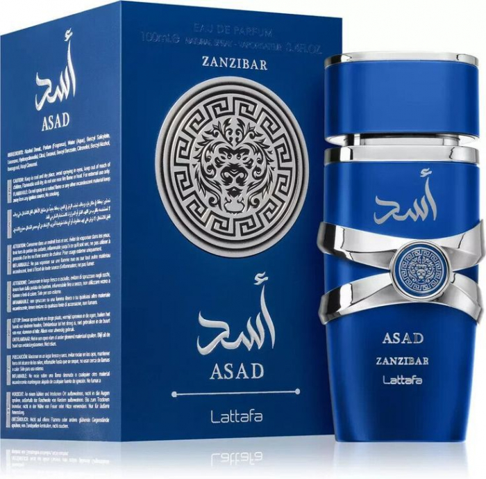 Asad Zanzibar, Lattafa, Apa de parfum, barbati, 100 ml [1]