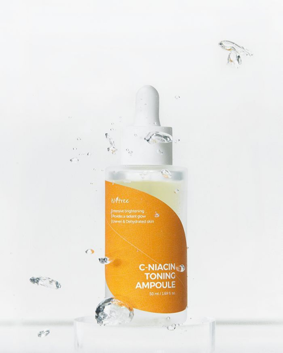 C-NIACIN Toning Ampoule, IsNtree — Ser tonifiant cu vitamina C și niacinamide, 50ml [3]