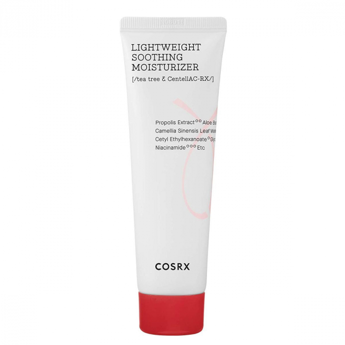 Lightweight Soothing Moisturizer, AC Collection, Cosrx — Cremă hidratantă ușoară pentru pielea cu tendință acneică, 80ml [1]